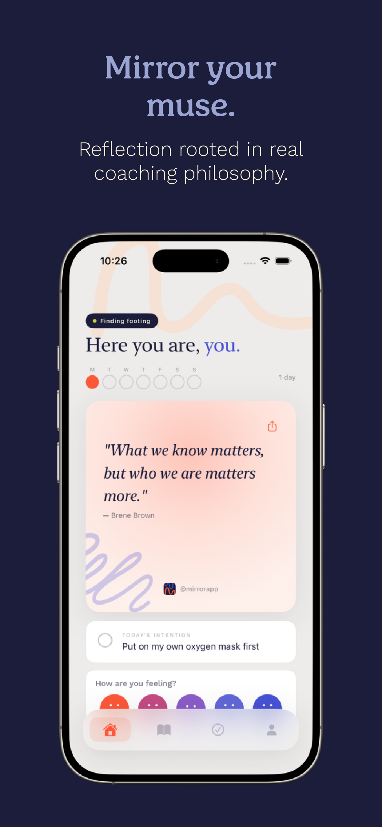 Mirror Reflection Journal screenshot 2