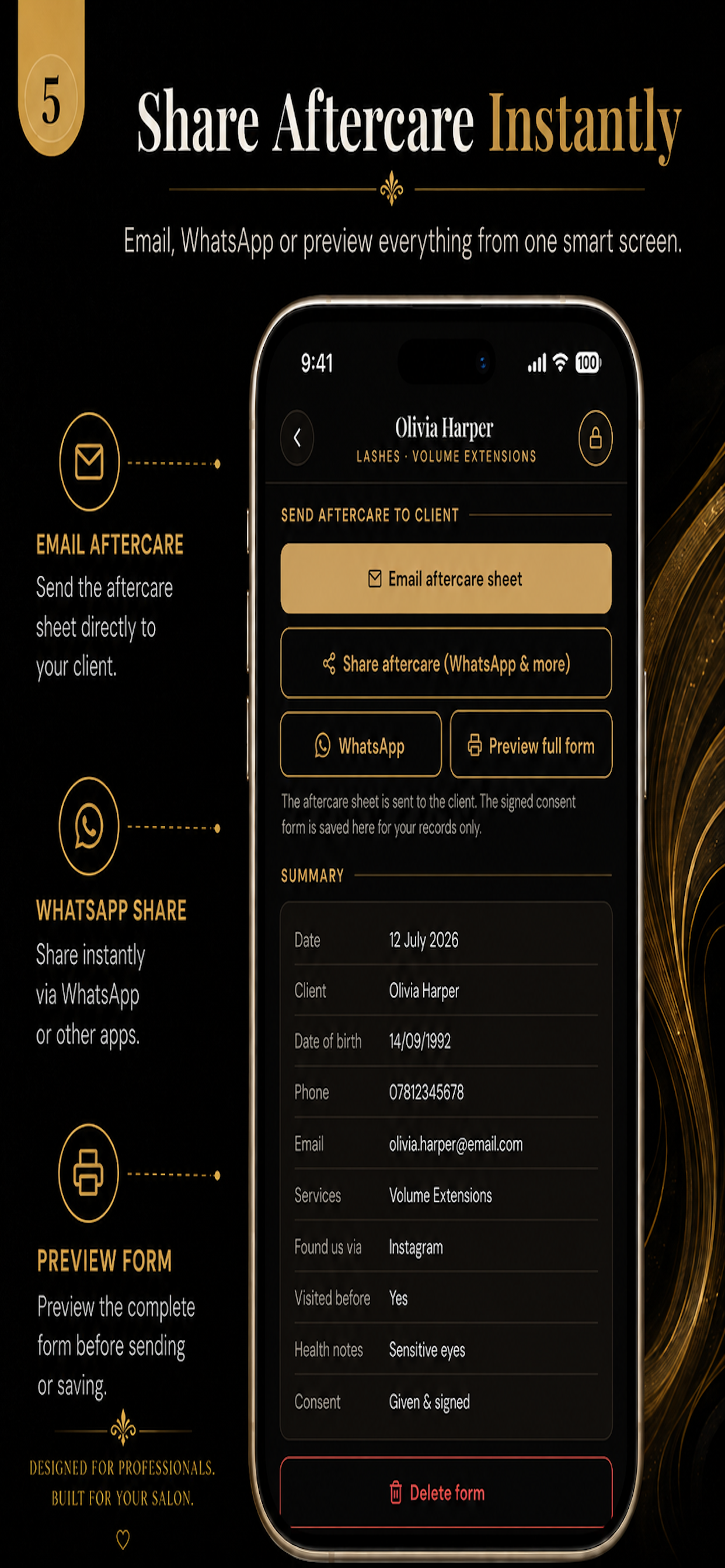 Kellys Salon Companion screenshot 7