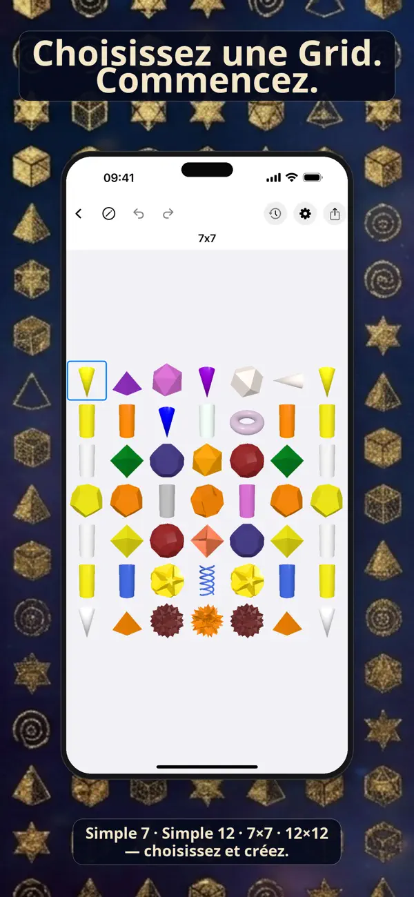Screenshot #1 pour Light Language Grid Creator