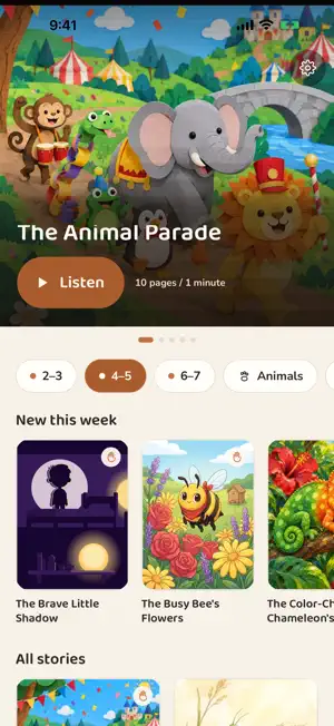 Montessori Stories: Read Aloud screenshot 1