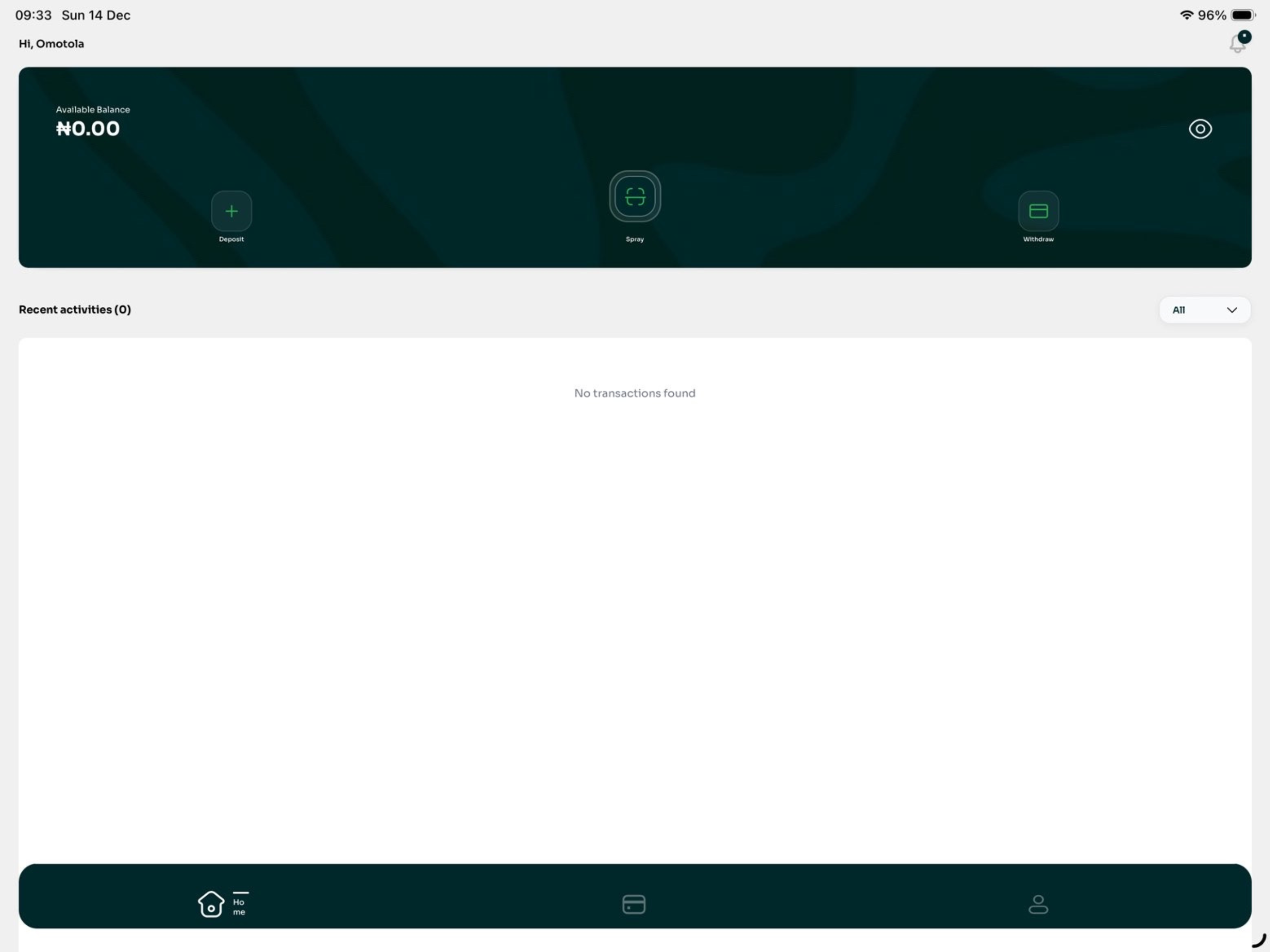 NawoApp: Spray Money