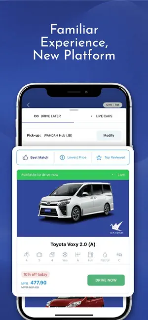 WAHDAH - Car Rental screenshot 4