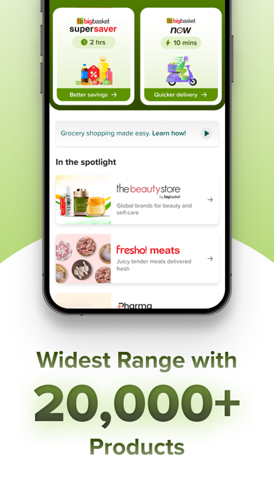 Screenshot #2 pour bigbasket : Grocery App