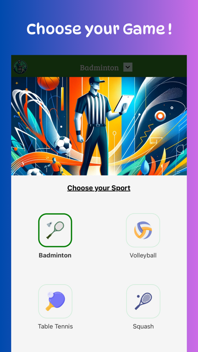 Scorer Screenshot