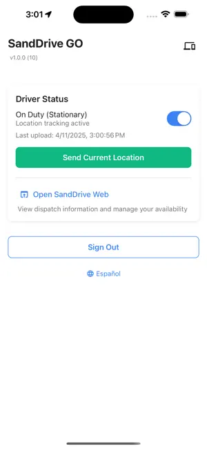 SandDrive GO screenshot 2