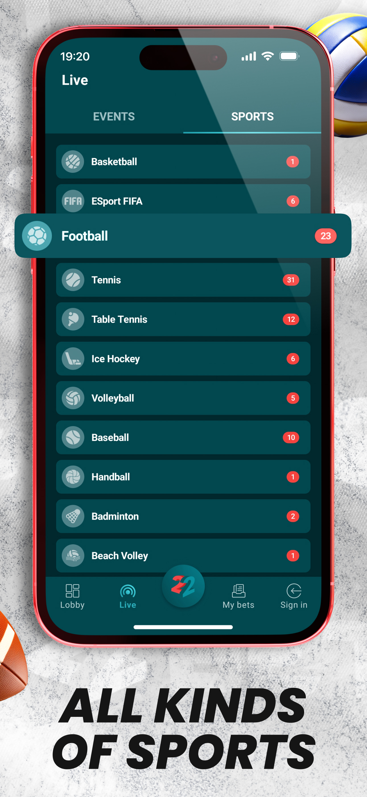 22Bet Zambia: Sports & Casino screenshot 6