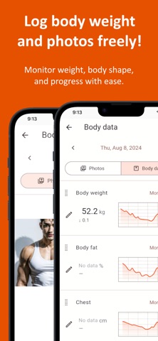 Workout Log KINNIK: AI Advisor iPhone screenshot
