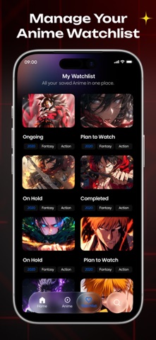 MyAnime – Anime Tracker & List Screenshot 4 of 8