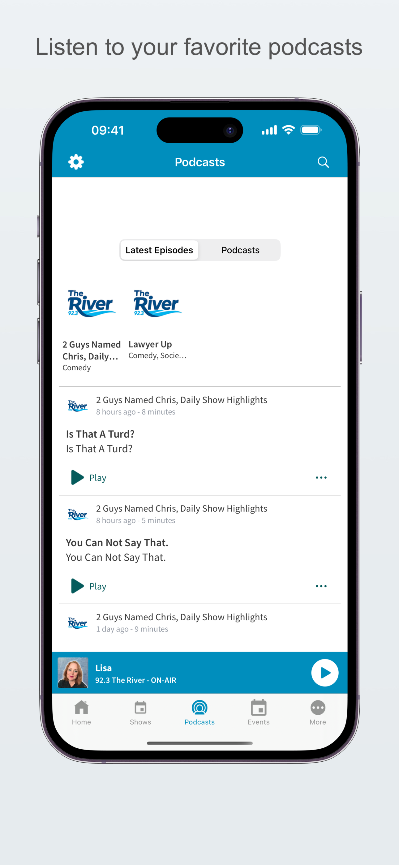 92.3 & 101.1 The River