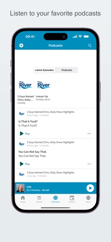 92.3 & 101.1 The River iPhone screenshot