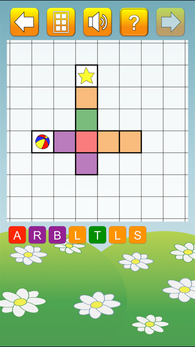 Crosswords for Kids Lite Screenshot