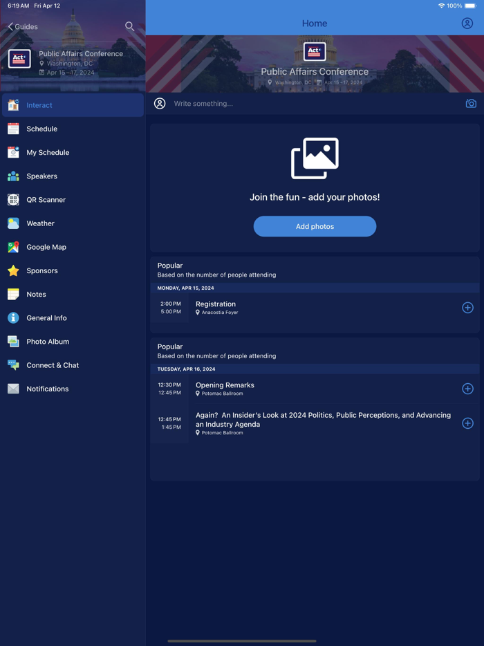 National Restaurant Assoc. App