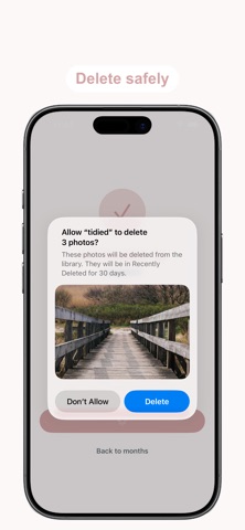 tidied - Private Photo Cleaner screenshot