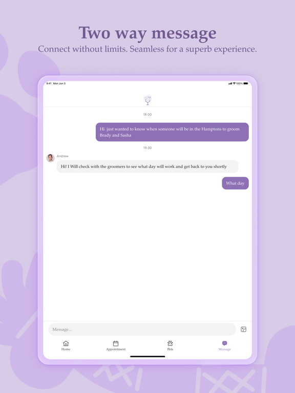 GROOMBAR: for Pet Parents iPad screenshot 4 - Lifestyle app