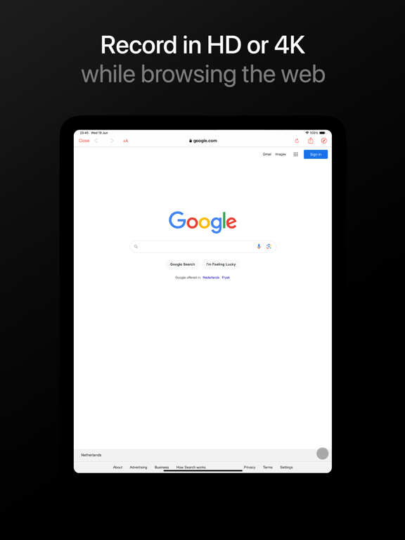 SCamera Pro iPad screenshot 3 - Photo & Video app