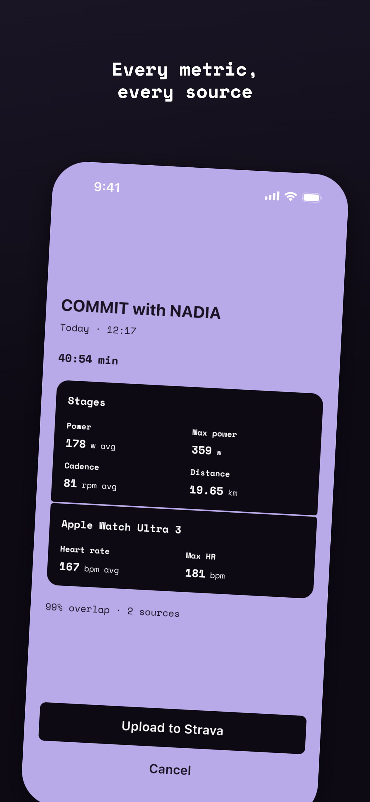 Echo: One Workout
