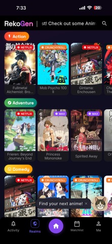 RekoGen iPhone screenshot