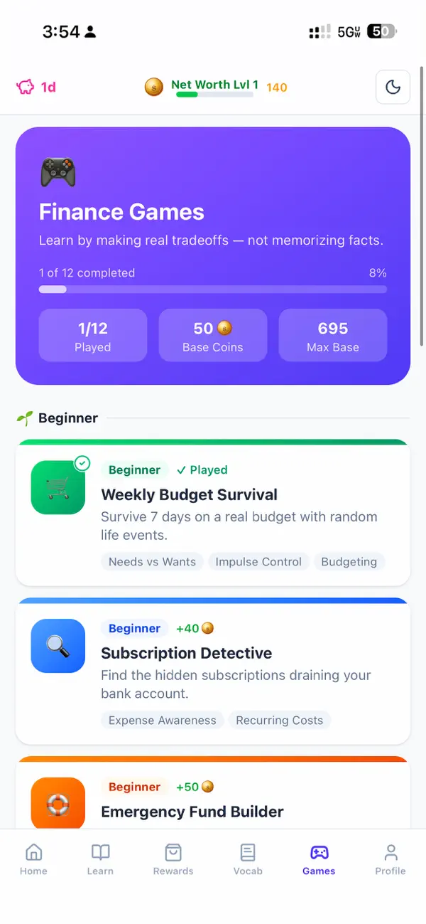#4. LearnFi (iOS) Ved: Sanjay Guragain