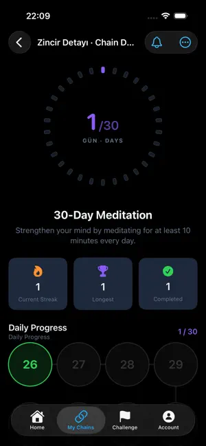 ChainASC - Habit Tracker screenshot 2