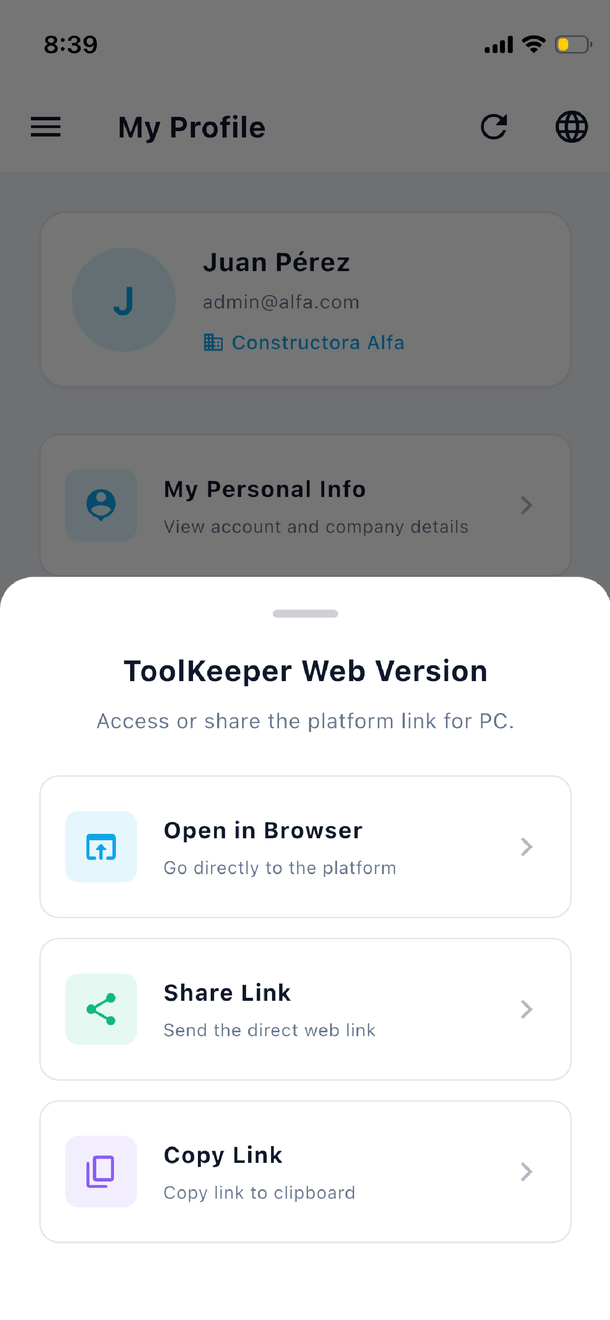 ToolKeeper Pro screenshot 6
