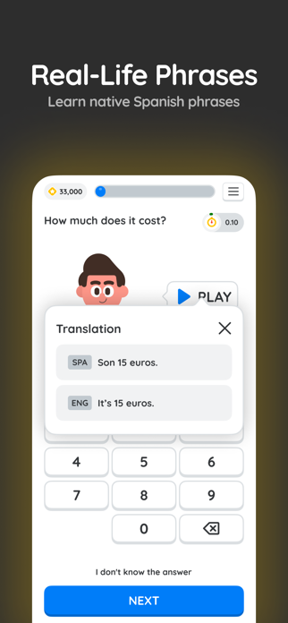 Digit - Learn Spanish Numbers Screenshot 3 of 6