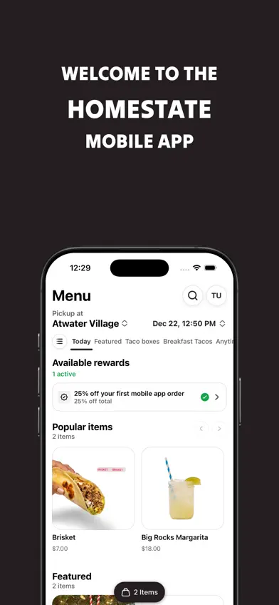 HomeState - Order Now screenshot 1