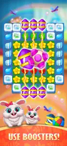 Blossom Crush - Flower Jungle screenshot #2 for iPhone