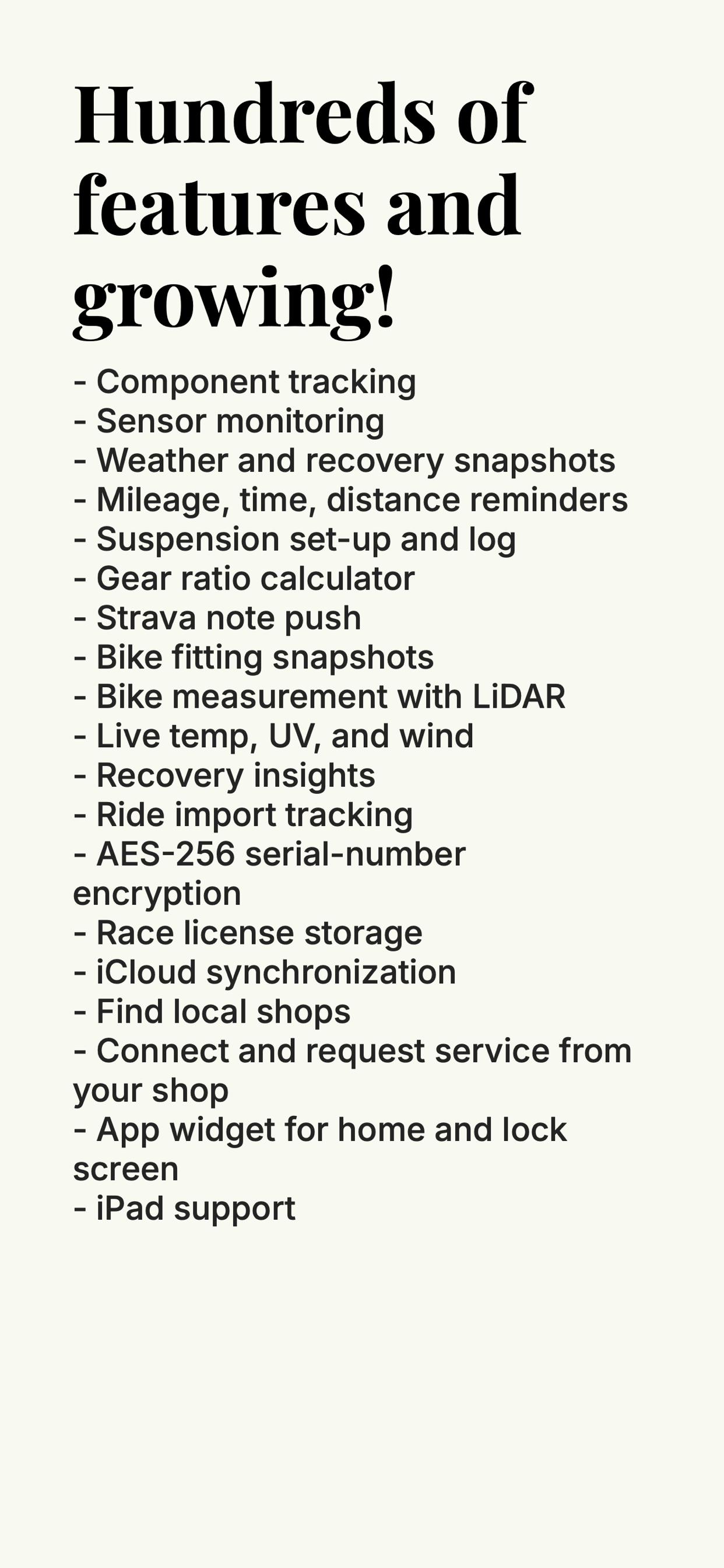 Velo Garage: Service Tracker screenshot 7
