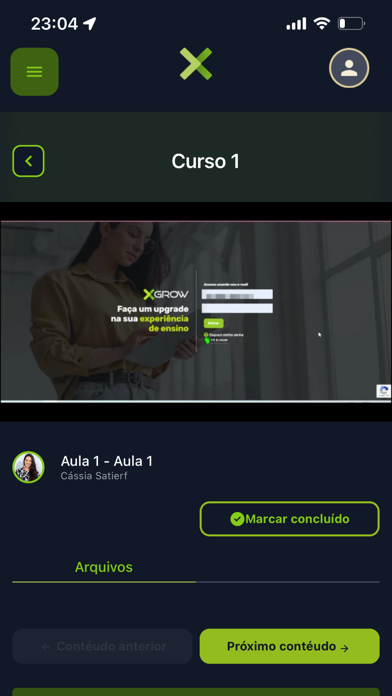 Xgrow aluno Screenshot