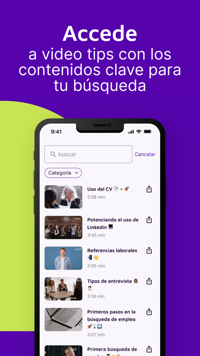 Redi - Búsqueda de trabajo Screenshot