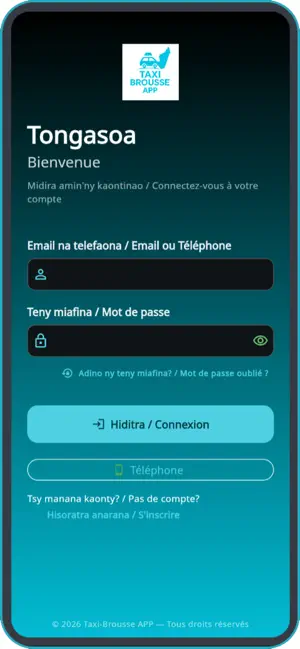 Taxi-Brousse APP screenshot 1