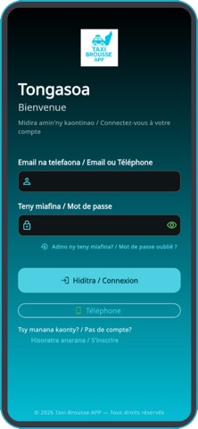 Taxi-Brousse APP screenshot