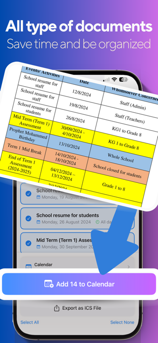 PDF to Calendar Converter Screenshot 5 of 5