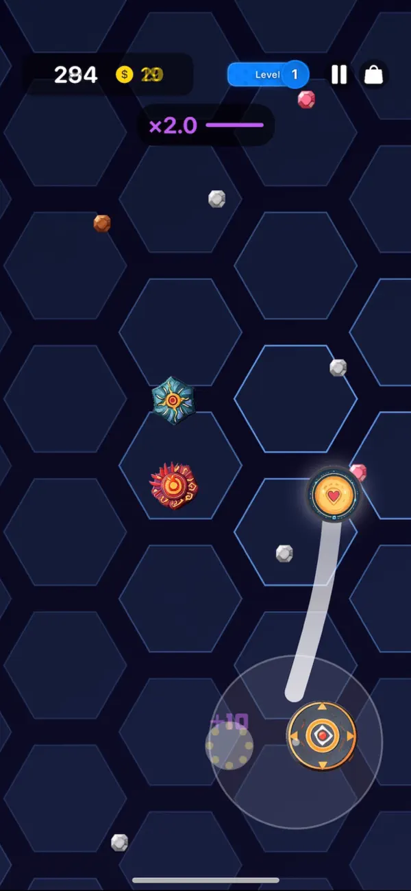 #2. Space Tilt Adventure (iOS) By: Ibrahim Boona