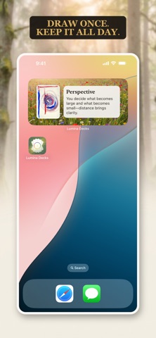 Lumina Decks – Daily Insights iPhone screenshot