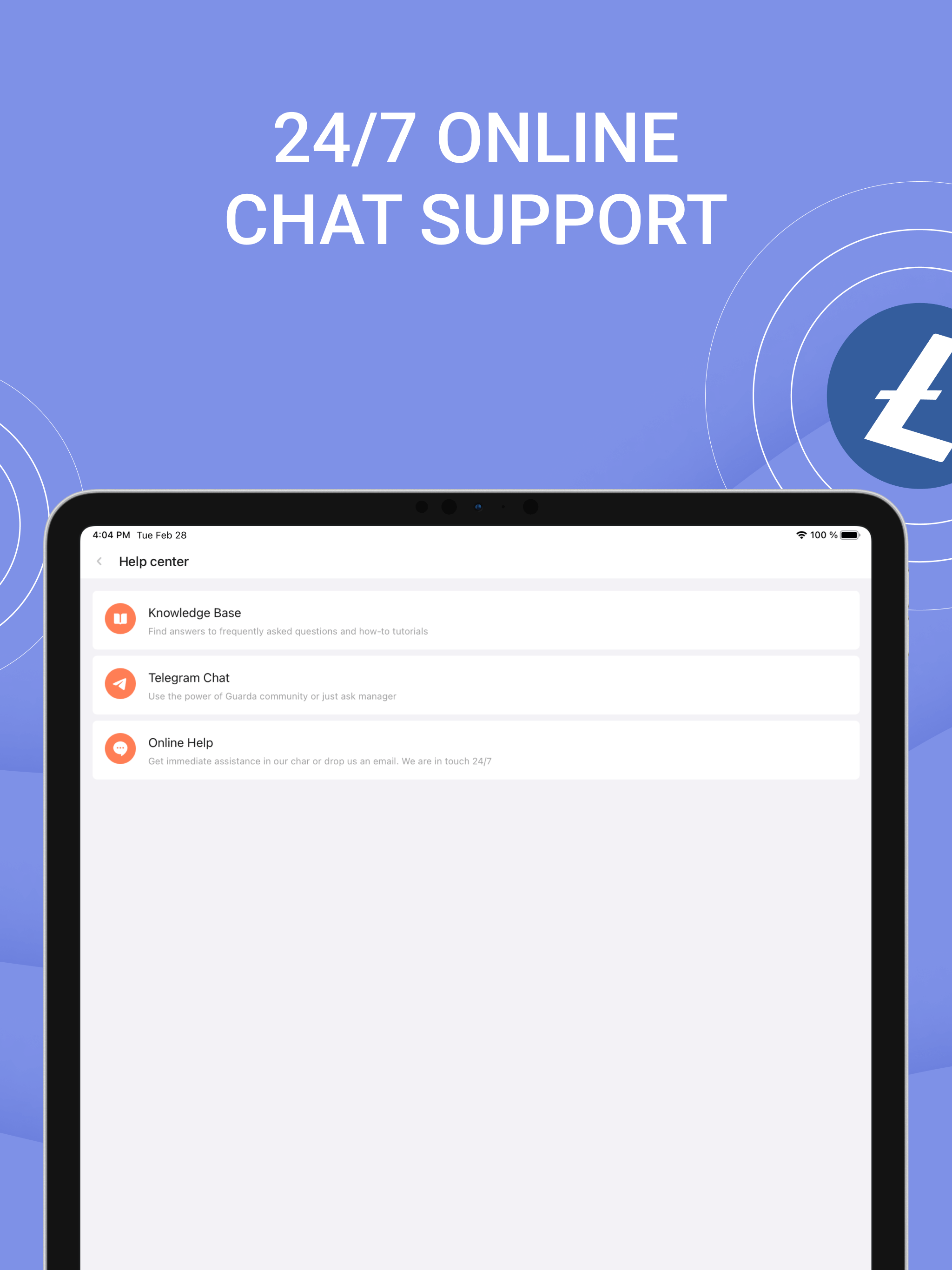 Guarda Crypto Wallet Bitcoin screenshot 8