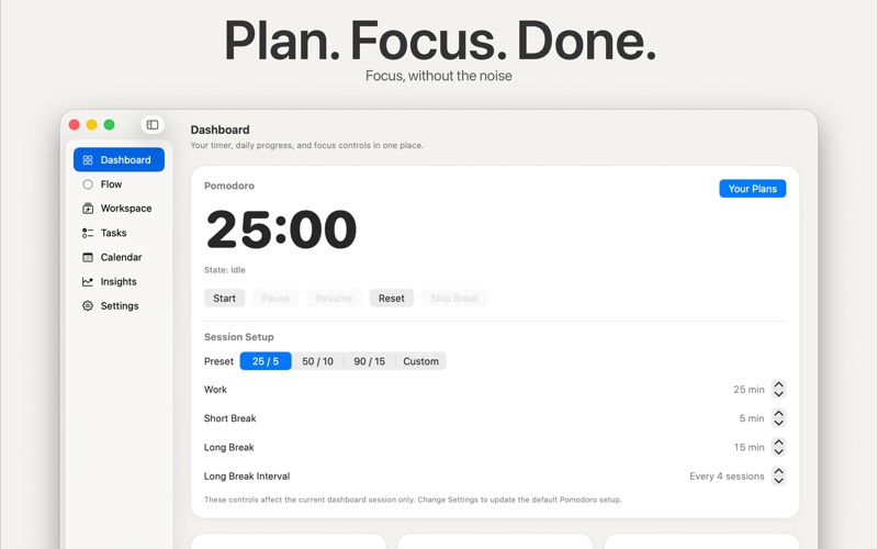 Orchestrana™ - Calm Focus iPhone screenshot