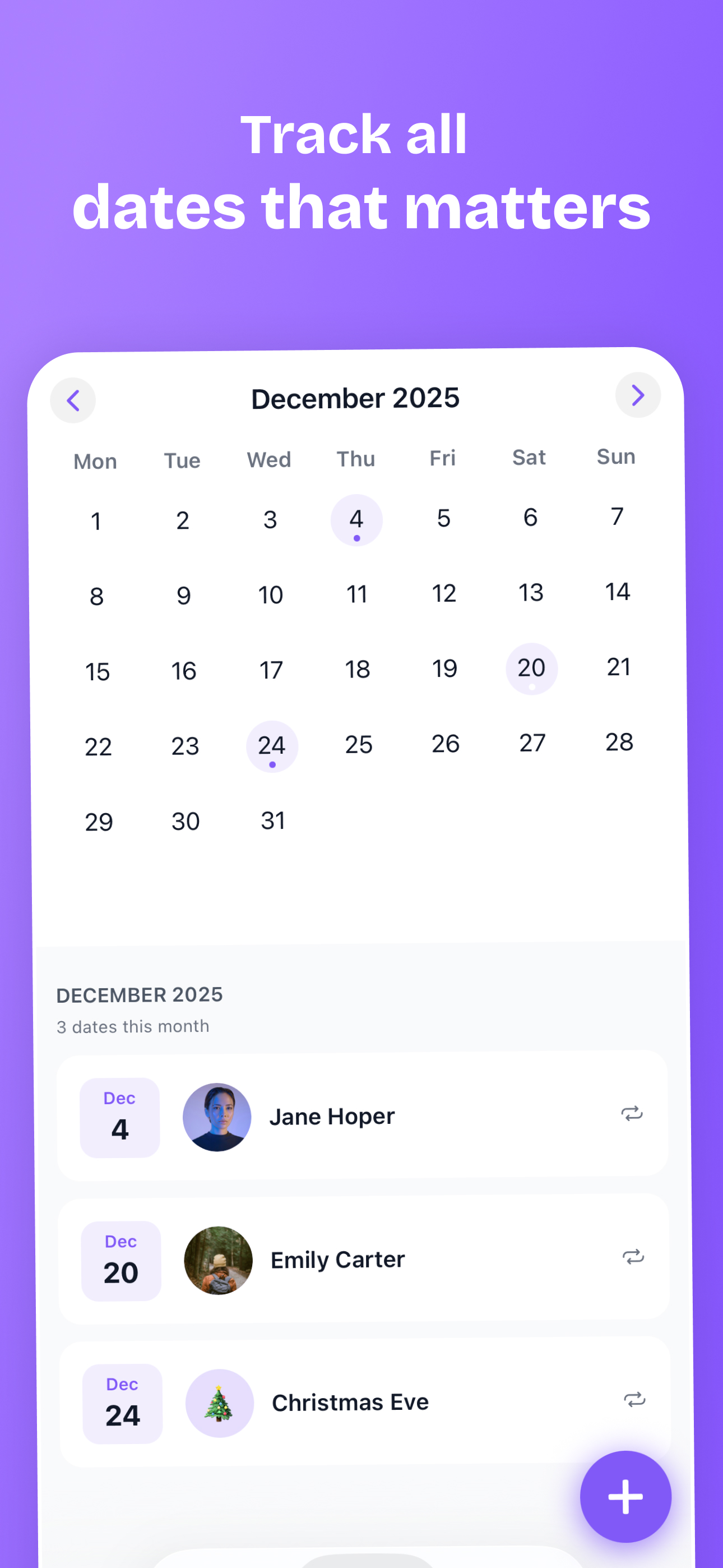 Date Reminder: Birthday & More screenshot 4