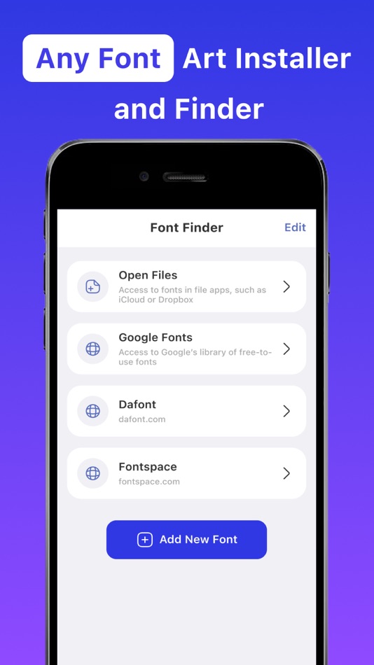 #4. Fonts - Find, install any font (iOS) Με: Dhruv Dudhagara