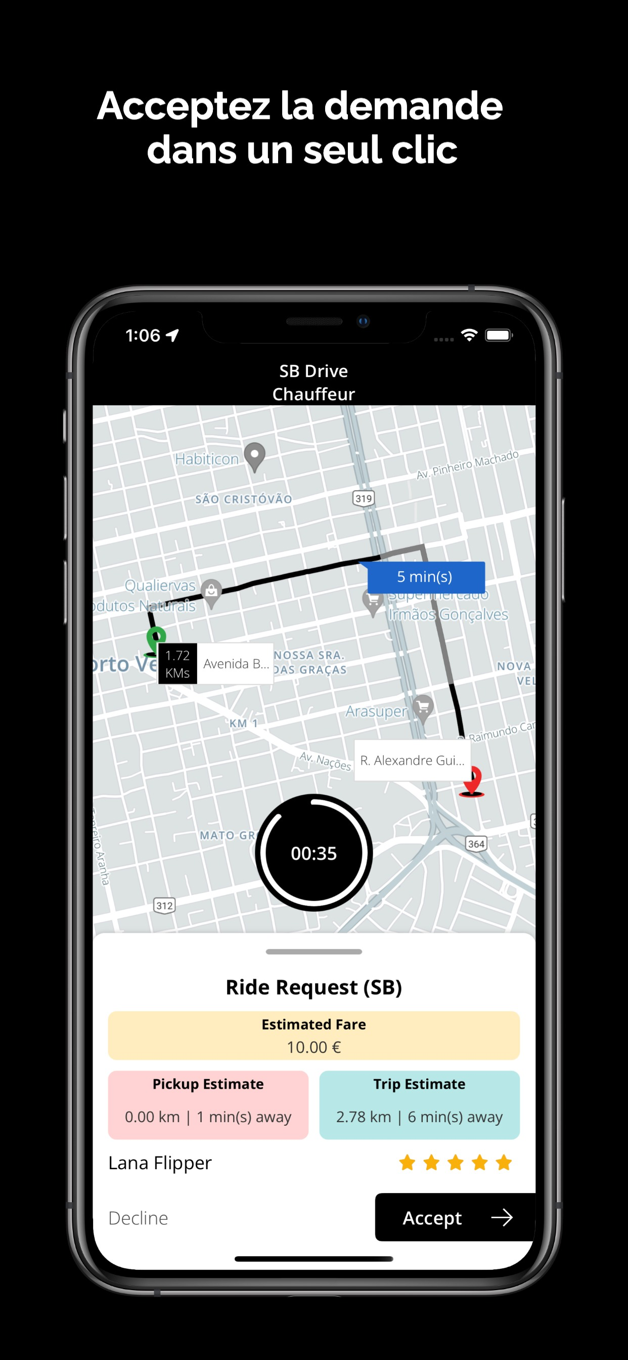 SB Drive chauffeur