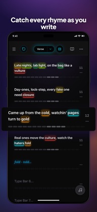 RhymeFlux: Rap Lyrics & Rhymes screenshot 4