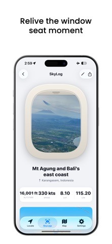 Up in the Air: Flight Journal iPhone screenshot