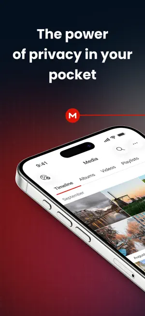 MEGA: Encrypted Cloud Storage iPhone screenshot 1