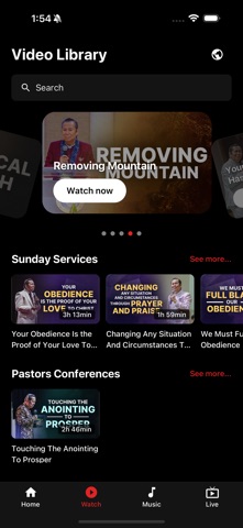 ONH App iPhone screenshot