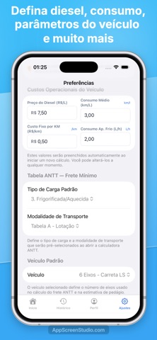 Frete Minimo iPhone screenshot