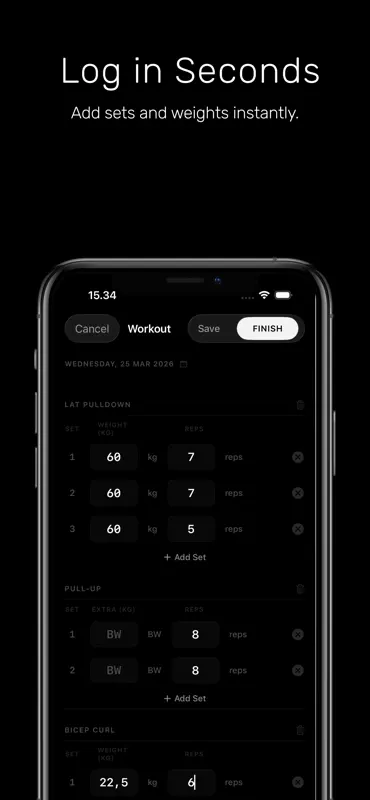 Styrka - Gym Tracker screenshot 4 of 7