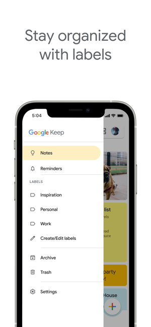 ‎Google Keep - Notes and lists Screenshot