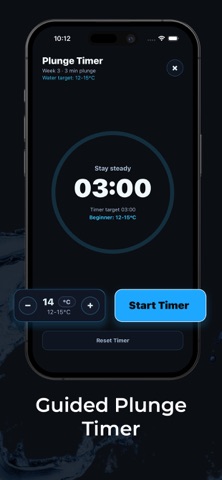 Plunge30: Cold Plunge Tracker screenshot