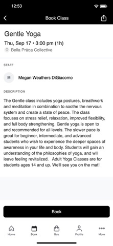 Bella Prana Yoga & Meditation screenshot