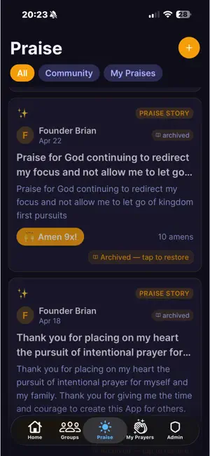 PrayerChain - Community Prayer screenshot 4